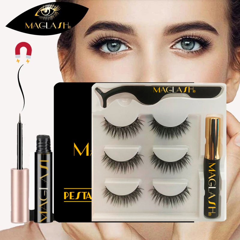 Maglash® Pestañas Naturales Magnéticas